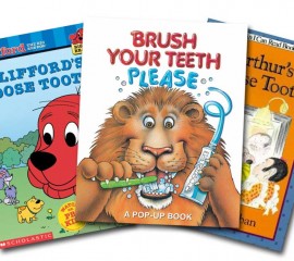 Reading about good dental care with your child